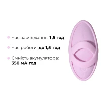 Смарт-вібратор для клітора Svakom Echo 2 Pink Lilac, підігрів до 38 °C, знімна насадка на палець — Переглянути зображення 7