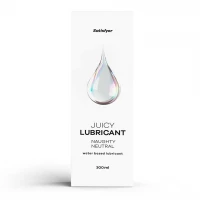 Лубрикант на водній основі Satisfyer Juicy Lubricant Naughty Neutral water based 300 мл — Переглянути зображення 1