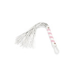 Флогер Liebe Seele White & Pink Leather Flogger