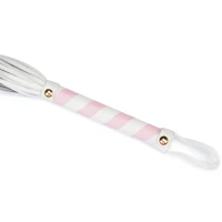 Флогер Liebe Seele White &amp; Pink Leather Flogger — Просмотреть изображение 3