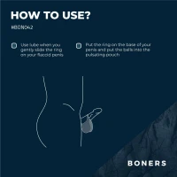 Ерекційне кільце Boners Stimulating Ball Pouch — Переглянути зображення 15