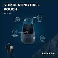 Эрекционное кольцо Boners Stimulating Ball Pouch — Просмотреть изображение 13