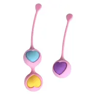 Вагінальні кульки Wooomy Love Pearls — Просмотреть изображение 1