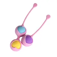 Вагінальні кульки Wooomy Love Pearls — Просмотреть изображение 2