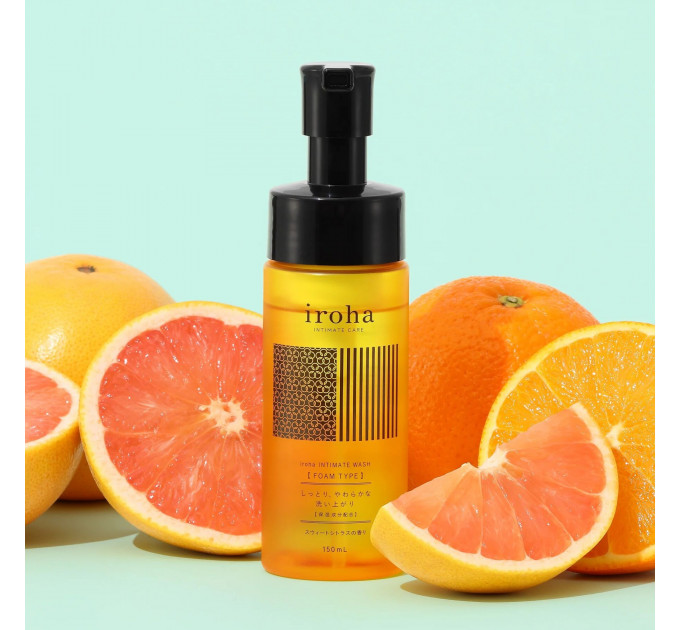 Піна для інтимного догляду Iroha Intimate Wash Foam Type Sweet Citrus 150 мл
