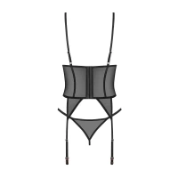 Корсет Obsessive Euridia corset &amp; tanga XS/S — Просмотреть изображение 5