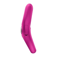Ерекційне віброкільце з подвійною стимуляцією клітора Fun Factory NŌS PRO Magenta, 2 мотори — Переглянути зображення 5