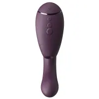 Подвійний вакуумний кліторальний стимулятор з вібрацією Womanizer Next Duo - Dark Purple — Переглянути зображення 12