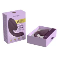 Подвійний вакуумний кліторальний стимулятор з вібрацією Womanizer Next Duo - Dark Purple — Переглянути зображення 22