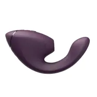 Подвійний вакуумний кліторальний стимулятор з вібрацією Womanizer Next Duo - Dark Purple — Переглянути зображення 4