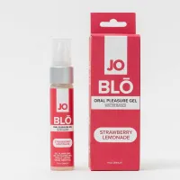 Гель для оральних пестощів JO - BLO - Strawberry Lemonade 30 мл — Переглянути зображення 3