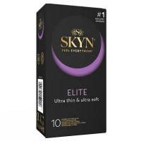 Безлатексні преміум-презервативи SKYN Elite 10 шт (м'яте паковання!!!) — Переглянути зображення 1