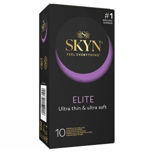 Безлатексні преміум-презервативи SKYN Elite 10 шт (м'яте паковання!!!)