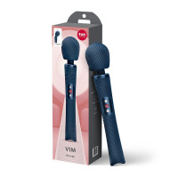 Вібромасажер Fun Factory VIM Vibrating Wand Nightblue (м'яте паковання!!!) — Переглянути зображення 7