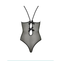 Боді Passion MELANIA BODY XXL/XXXL, black — Переглянути зображення 4