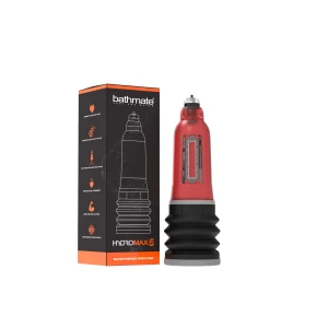Гідропомпа Bathmate Hydromax 5 Red, для члена довжиною від 7,5 до 12,5 см, діаметр до 4,5 см