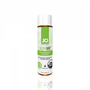 Змазка на водній основі JO NATURALOVE — ORGANIC (120 мл) з екстрактом листя агави та ромашки