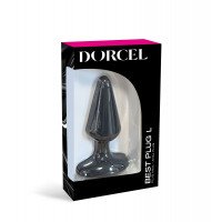 Анальная пробка Dorcel Best Plug L мягкий soft-touch силикон, макс. диаметр 5,1см