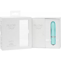 Розкішний вібратор PILLOW TALK - Flirty Teal з кристалом Swarovski, гнучка головка — Переглянути зображення 10