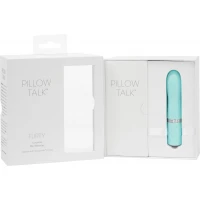 Розкішний вібратор PILLOW TALK - Flirty Teal з кристалом Swarovski, гнучка головка — Переглянути зображення 10