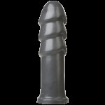 Фалоімітатор для фістингу Doc Johnson American Bombshell B-10 Warhead Gun Metal, діаметр 6,9 см