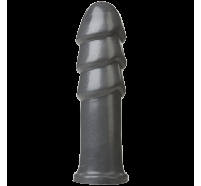 Фалоімітатор для фістингу Doc Johnson American Bombshell B-10 Warhead Gun Metal, діаметр 6,9 см