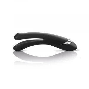 Вібратор подвійний з електростимуляцією Mystim Tingling Aparte eStim Black, міостимулятор