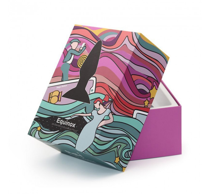 Анальна смарт-пробка Magic Motion Equinox з присоскою, макс. діаметр 3,5 см