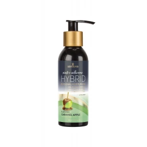 Змазка водно-силіконова Sensuva Hybrid Caramel Apple (125мл) без цукру, можна для оральних пестощів