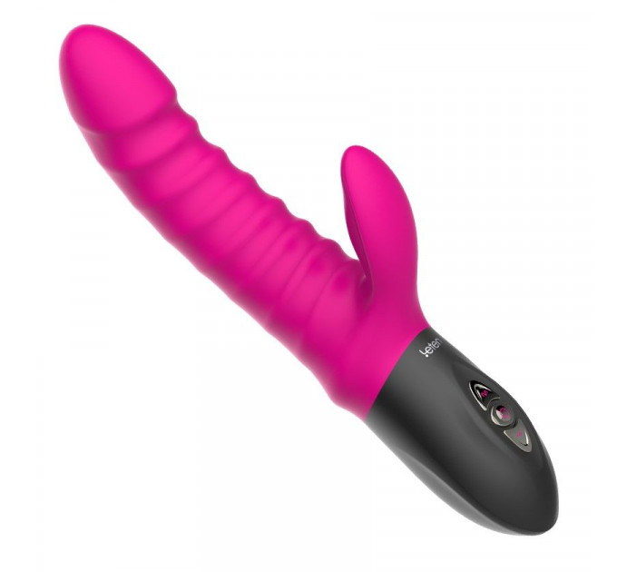 Пульсатор-кролик Leten Vibrator Passionate з підігрівом і вібрацією кліторального відростка
