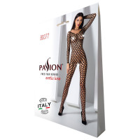 Бодістокінг з крупною сіткою Passion BS077 black — Переглянути зображення 7
