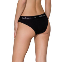 Трусики с прозрачной вставкой Passion PS006 PANTIES M, black