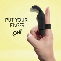 Вібратор на палець FeelzToys Magic Finger Vibrator Black — Переглянути зображення 3