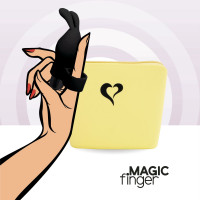 Вибратор на палец FeelzToys Magic Finger Vibrator Black — Просмотреть изображение 4