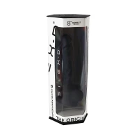 Фалоімітатор SilexD Vetus Black (MODEL 1 size 8in), двошаровий, силікон + Silexpan, діаметр 4,2см — Переглянути зображення 7