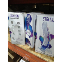 Прозорий фалоімітатор Alive Jelly Dildo Stallion (м'яте паковання!!!)
