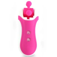 Стимулятор з імітацією оральних пестощів FeelzToys - Clitella Oral Clitoral Stimulator Pink — Просмотреть изображение 2