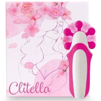 Стимулятор з імітацією оральних пестощів FeelzToys - Clitella Oral Clitoral Stimulator Pink — Просмотреть изображение 1