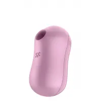 Вакуумний стимулятор із вібрацією Satisfyer Cotton Candy Lilac — Переглянути зображення 1