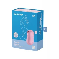 Вакуумний стимулятор із вібрацією Satisfyer Cotton Candy Lilac — Переглянути зображення 7