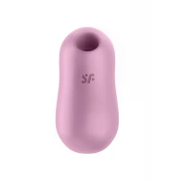 Вакуумний стимулятор із вібрацією Satisfyer Cotton Candy Lilac — Переглянути зображення 3