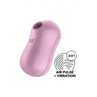 Вакуумний стимулятор із вібрацією Satisfyer Cotton Candy Lilac — Переглянути зображення 2