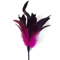 Лоскітка з пером півня Art of Sex – Feather Paddle, темно-рожева — Переглянути зображення 2
