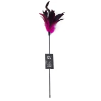 Лоскітка з пером півня Art of Sex – Feather Paddle, темно-рожева — Переглянути зображення 4