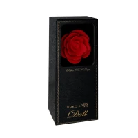 Розкішний кляп у вигляді троянди Zalo - Rose Ball Gag, подвійне використання — Переглянути зображення 7