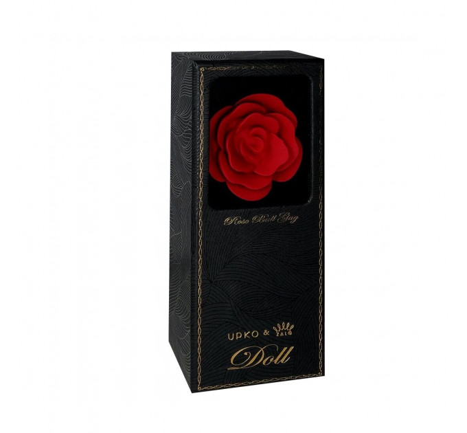 Розкішний кляп у вигляді троянди Zalo - Rose Ball Gag, подвійне використання