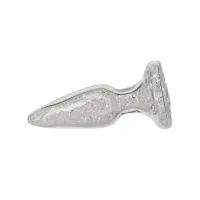 Скляна анальна пробка Pillow Talk Fancy Luxurious Glass Anal Plug, ⌀3,1см, віброкуля в подарунок — Переглянути зображення 3