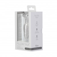 Скляна анальна пробка Pillow Talk Fancy Luxurious Glass Anal Plug, ⌀3,1см, віброкуля в подарунок — Просмотреть изображение 7