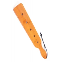 Падл Fetish Tentation — Paddle 5 Holes Bamboo, упакований у ПЕ пакет — Переглянути зображення 1