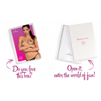 Накладки-серця на соски зі стразами Obsessive A750 nipple covers, чорні